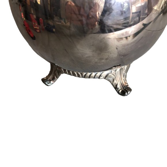 The International Silver Company Beverage Water Pitcher Ice Guard Silverplated - Picture 5 of 11